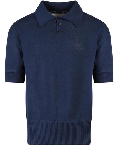 Maison Margiela Polo Shirts - Blau