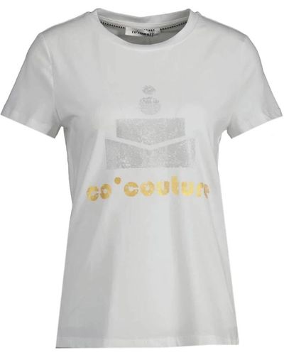 co'couture Tops > t-shirts - Gris