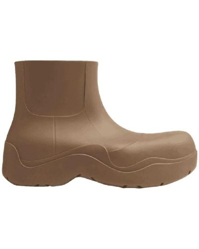 Bottega Veneta Rain Boots - Brown