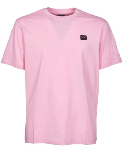 Paul & Shark T-Shirts - Pink