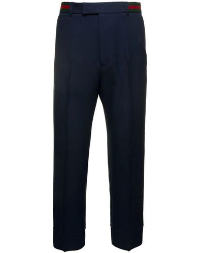 Gucci Suit Trousers - Blue
