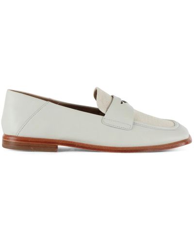 BOSS Shoes > flats > loafers - Blanc