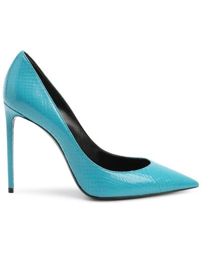 Saint Laurent Court Shoes - Blue