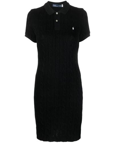 Polo Ralph Lauren Midi Dresses - Black
