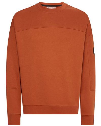 Calvin Klein Sweatshirts - Orange