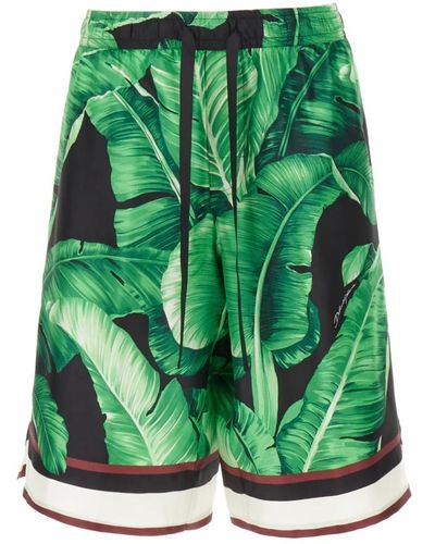 Dolce & Gabbana Shorts > long shorts - Vert