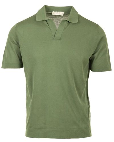 FILIPPO DE LAURENTIIS Polo Shirts - Green