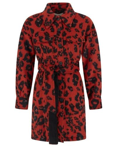 Diane von Furstenberg Coat - Rojo