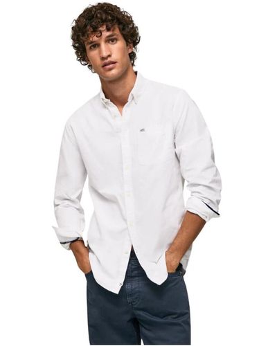 Pepe Jeans Casual camicie - Bianco