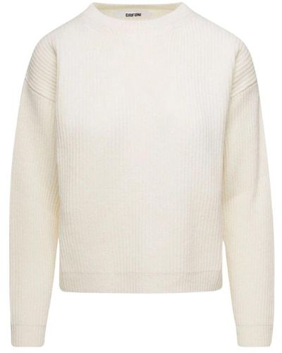 Mauro Grifoni Round-Neck Knitwear - White