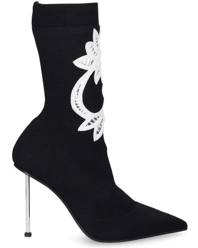 Alexander McQueen Ankle Boots W4jj5 Textile - Black
