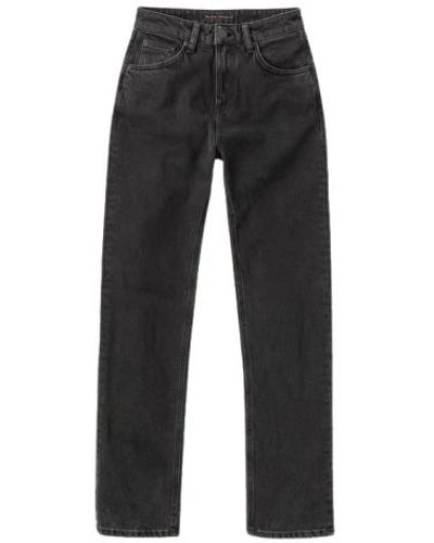 Nudie Jeans Jeans dritti - Nero