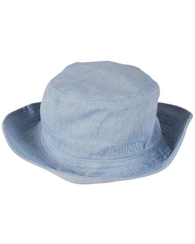Ganni Hats - Blue