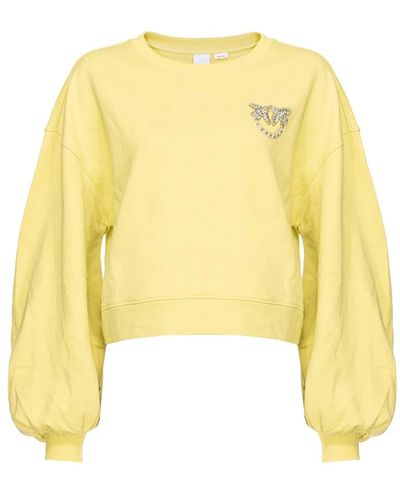 Pinko Sweatshirts & hoodies > sweatshirts - Jaune