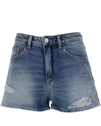 ICON DENIM Denim shorts - Blu