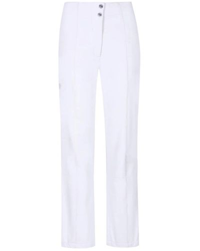 Descente Straight pantaloni - Bianco