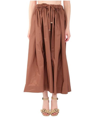 Max Mara Midi Skirts - Brown