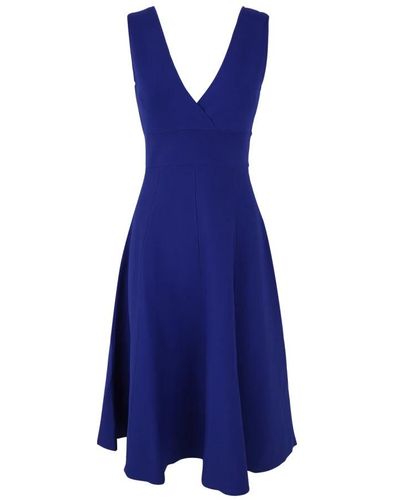 P.A.R.O.S.H. Midi Dresses - Blue