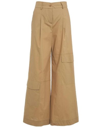 Kaos Wide Trousers - Natural