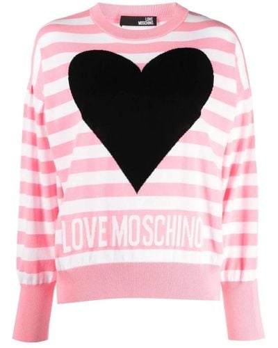Love Moschino Felpe - Rosa
