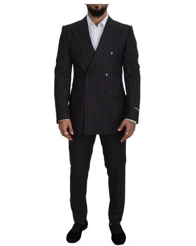 Dolce & Gabbana Single breasted suits - Schwarz