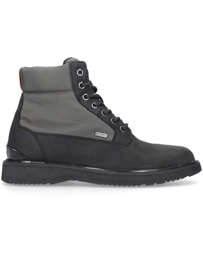 Swims Lace-Up Boots - Black