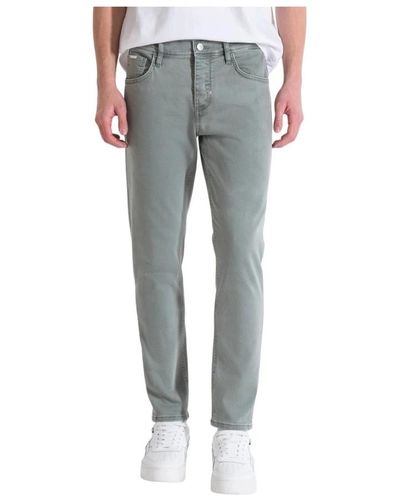 Antony Morato Jeans > slim-fit jeans - Gris