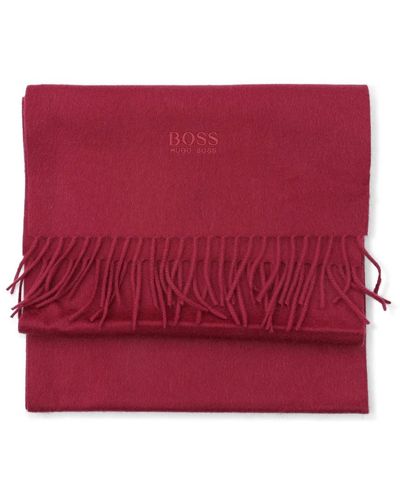 BOSS Accessories > scarves > winter scarves - Rouge
