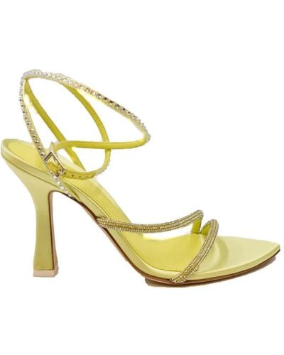 3Juin High Heel Sandals - Yellow