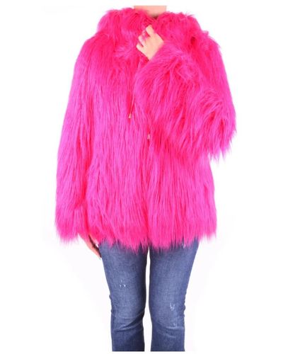 Blugirl Blumarine Jackets > faux fur & shearling jackets - Rose