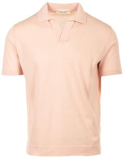 FILIPPO DE LAURENTIIS Polo Shirts - Pink