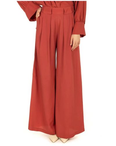 Momoní Trousers > wide trousers - Rouge