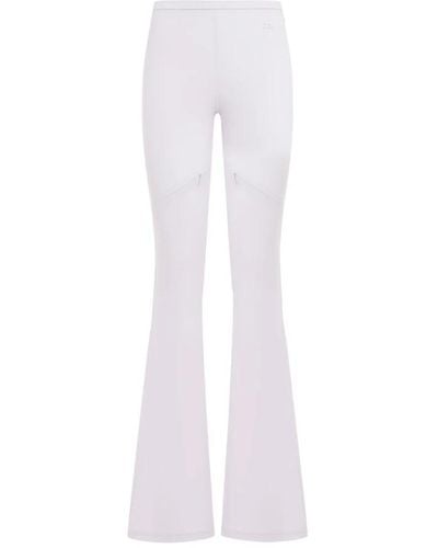 Courreges Wide Trousers - White