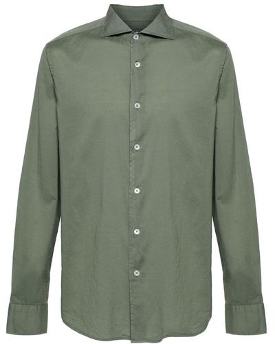 Fedeli Shirts > casual shirts - Vert