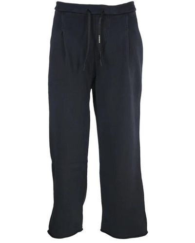 A PAPER KID Wide Trousers - Blue