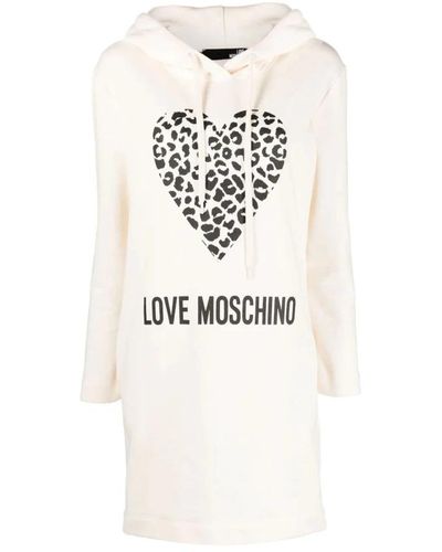 Love Moschino Short Dresses - White