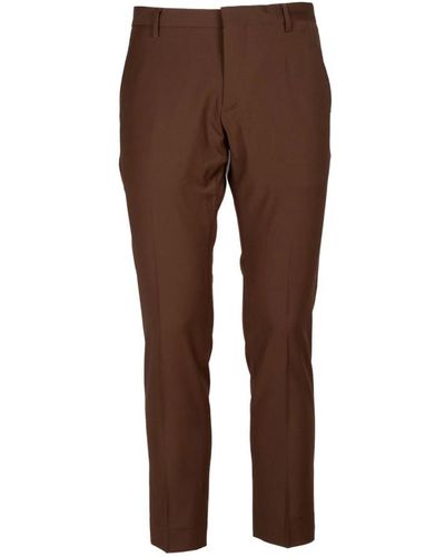 Entre Amis Trousers > chinos - Marron