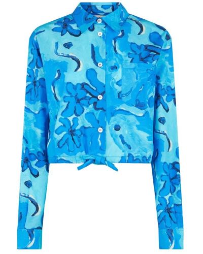 Marni Elegante Bluse für Damen - Blau