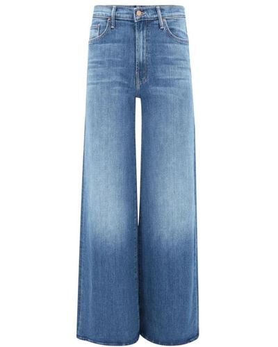 Mother Wide Jeans - Blue