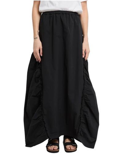 Manila Grace Maxi skirts - Negro