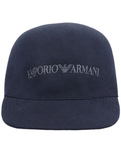 Emporio Armani Chapeaux bonnets et casquettes - Bleu