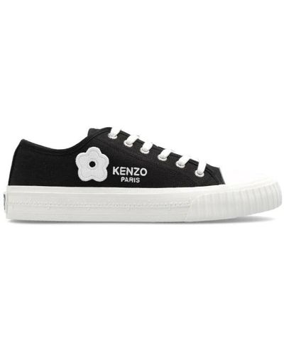 KENZO Sneakers con logo - Bianco
