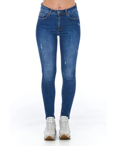 Frankie Morello Jeans skinny - Bleu