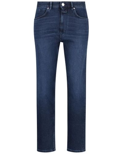 Closed Cooper true jeans slim-fit uomo - Blu