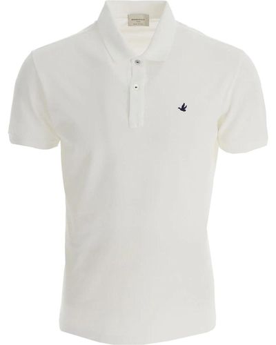 Brooksfield Polo Shirts - White