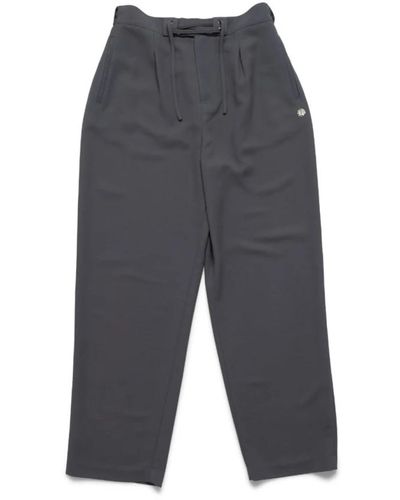 New Amsterdam Surf Association Trousers > straight trousers - Gris
