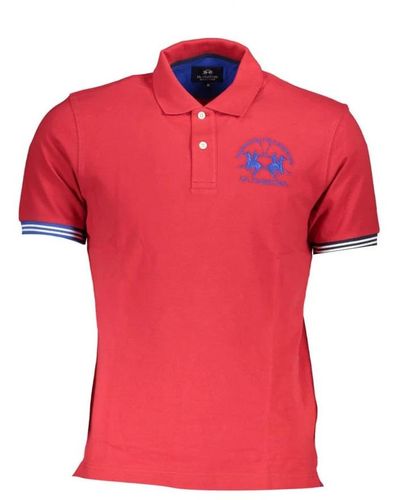 La Martina Polo Shirts - Red