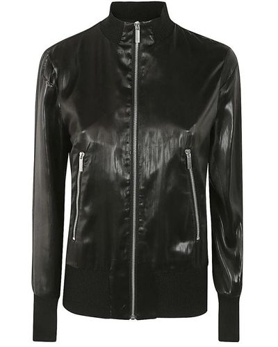 SAPIO Leather Jackets - Black