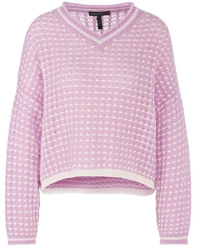 Marc Cain Gestrickter pullover - Pink