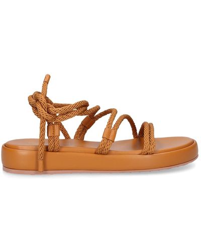 Gianvito Rossi Flat Sandals - Brown